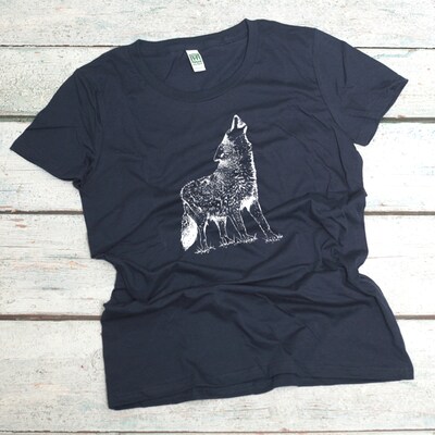 Women's Wolf Organic Cotton T-Shirt - image1
